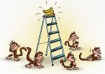 5 con khỉ và 1 nải chuối: Bài học về những nhà lãnh đạo 'vùi dập' và nhân viên 'mù quáng'
