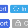 Status icon with text