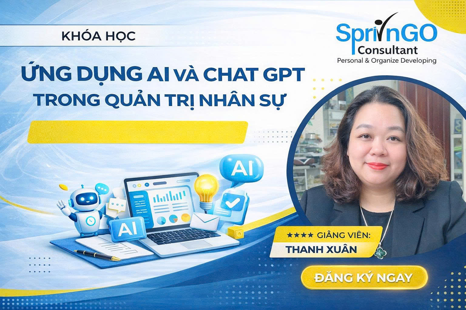 Ứng dụng AI và Chat GPT trong Quản trị nhân sự