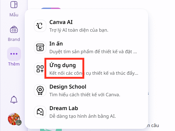 Ứng dụng Canva AI