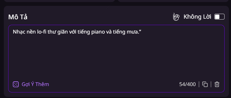 Tạo nhạc cơ bản trên AI Music Maker