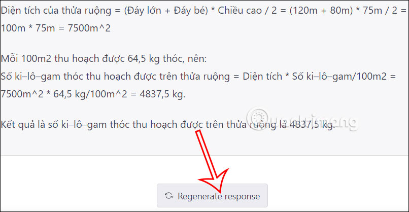 Lời giải toán từ Chat GPT