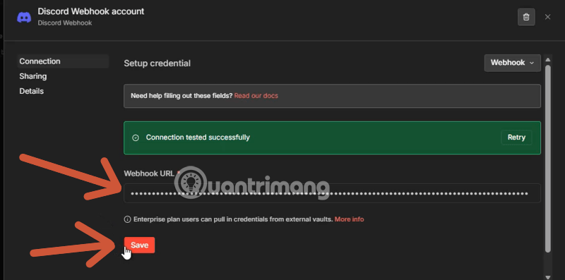 discord webhook cách dùng