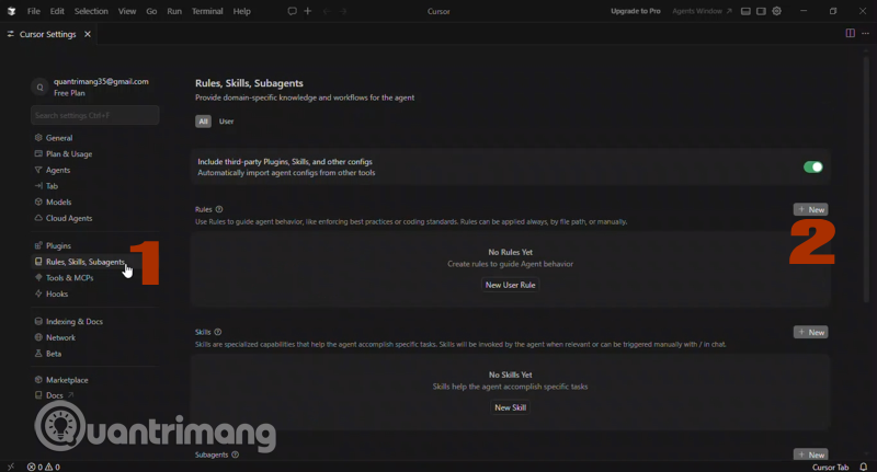 rules chung cursor
