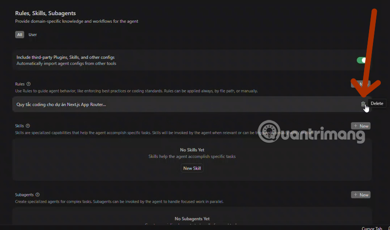 rules chung cursor