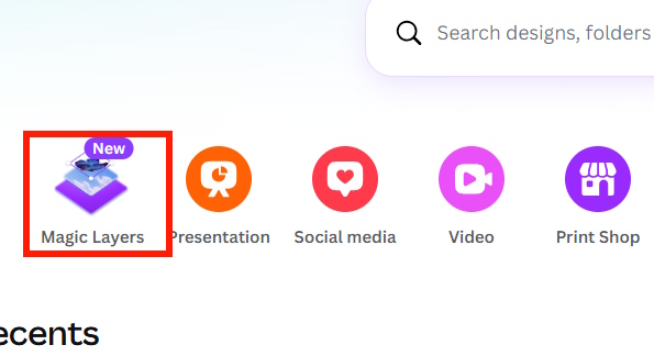 công cụ Magic Layers trên Canva