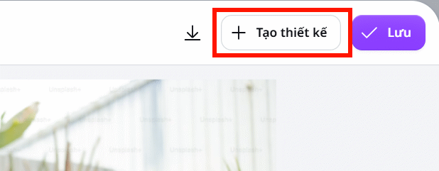 Tải ảnh xóa người trên Canva