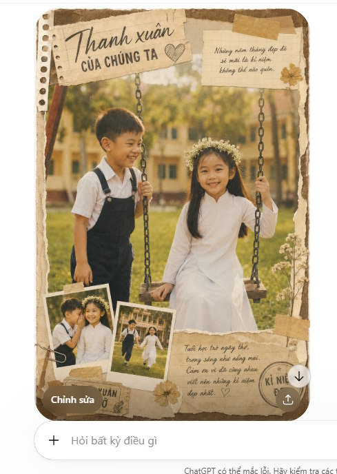 Ảnh tạo trên ChatGPT