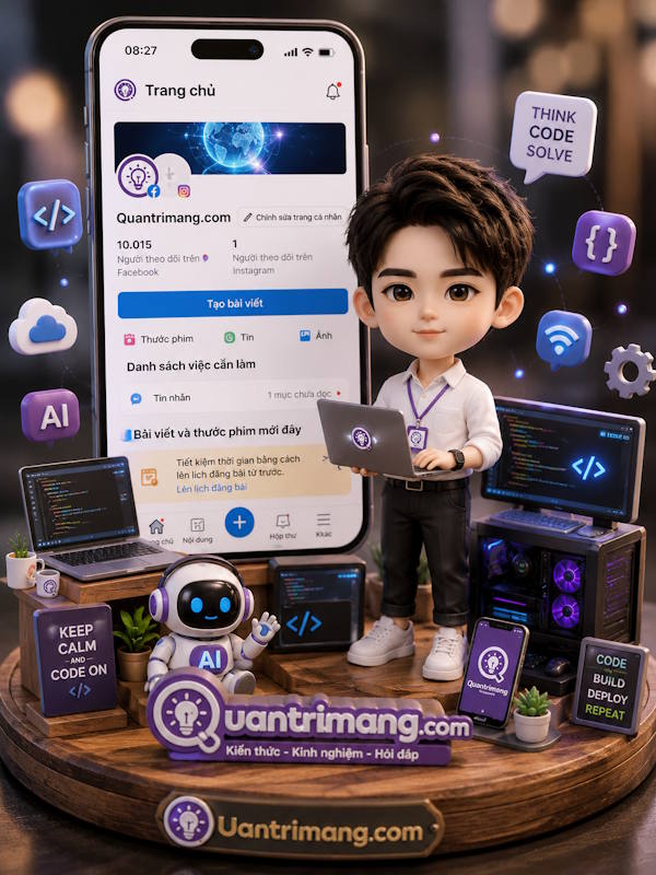 Ảnh chibi nghề IT