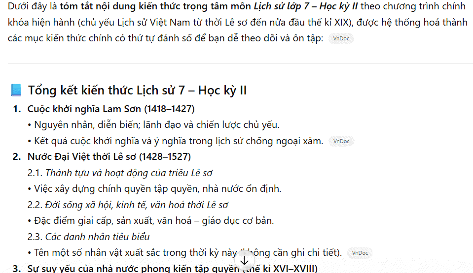 Tổng hợp kiến thức trên ChatGPT
