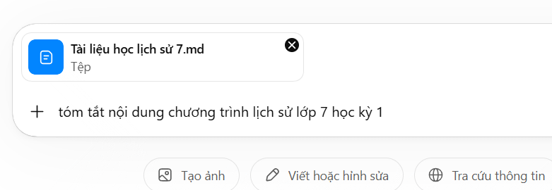 Sử dụng ghi chú trên ChatGPT