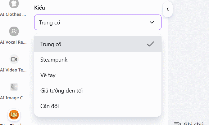 Kiểu vẽ bản đồ giả tưởng trên Canva