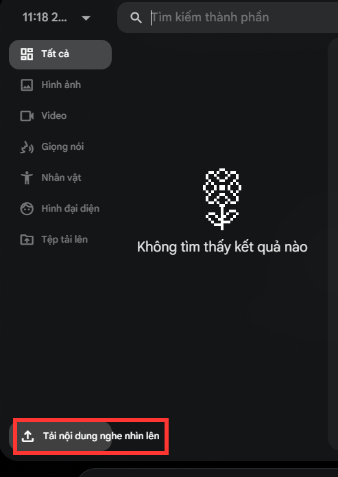 Tải ảnh lên trên Flow