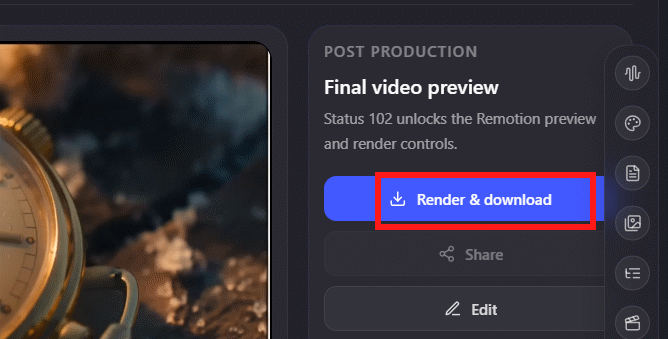 Tải video trên FreeBeat AI