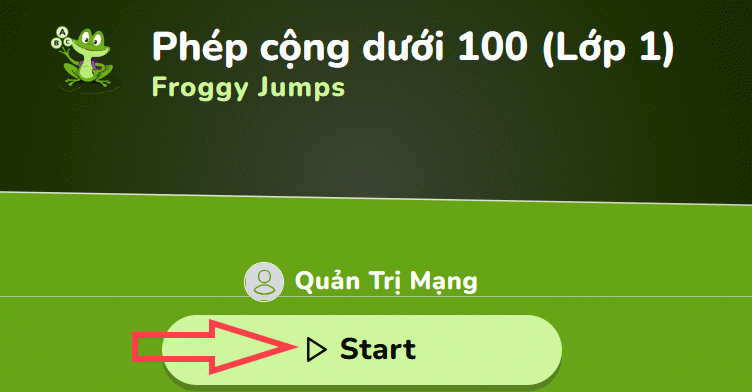Game Froggy Jumps trên Educaplay