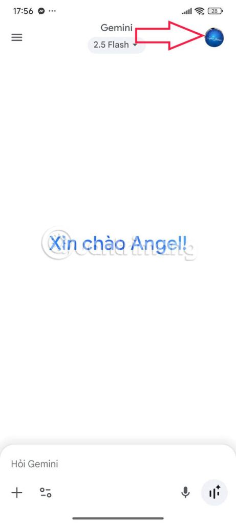 Giao diện Gemini