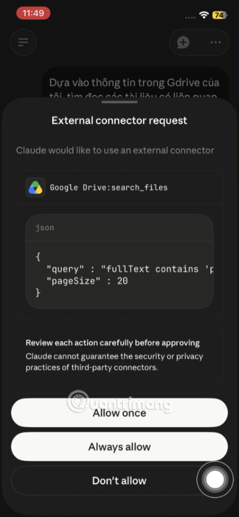 Google Drive Claude AI
