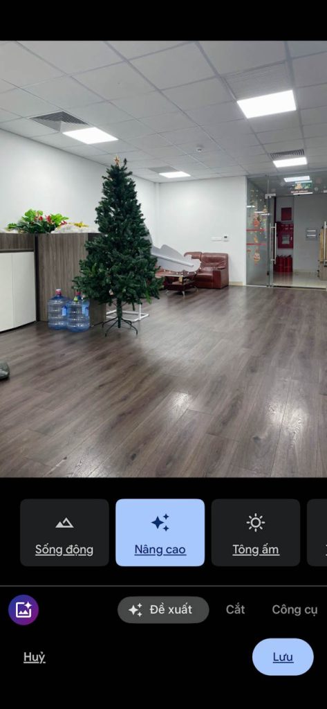 Thay đổi màu sắc ảnh trên Google Photos