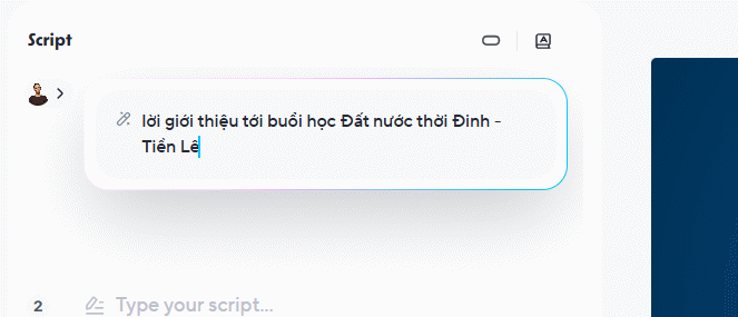 Nội dung chính thuyết trình AI trên HeyGen