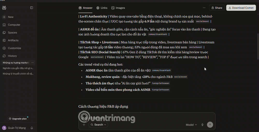 huấn luyện perplexity 