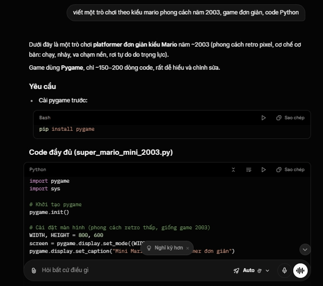 code bằng grok