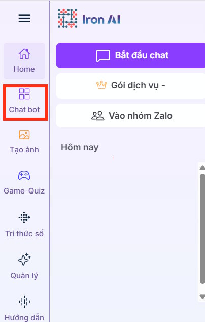 Chatbot Iron AI