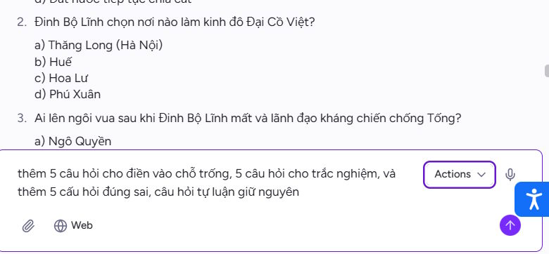 Prompt đổi phiếu bài tập tạo trên Magic School