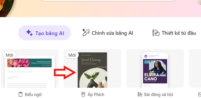 Tạo ảnh Microsoft Designer