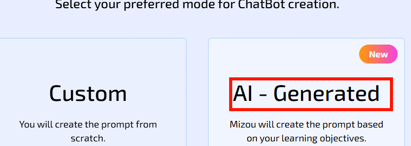 Mizou công cụ AI