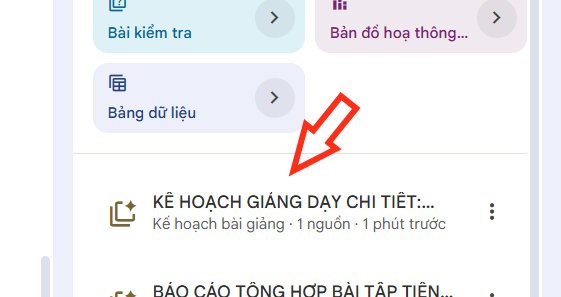 Bài giảng tạo trên NotebookLM