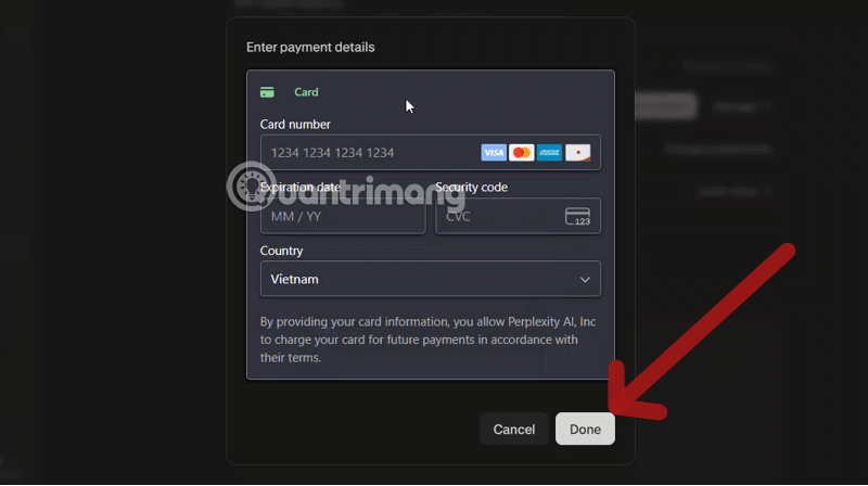 cách kích hoạt API Key Perplexity