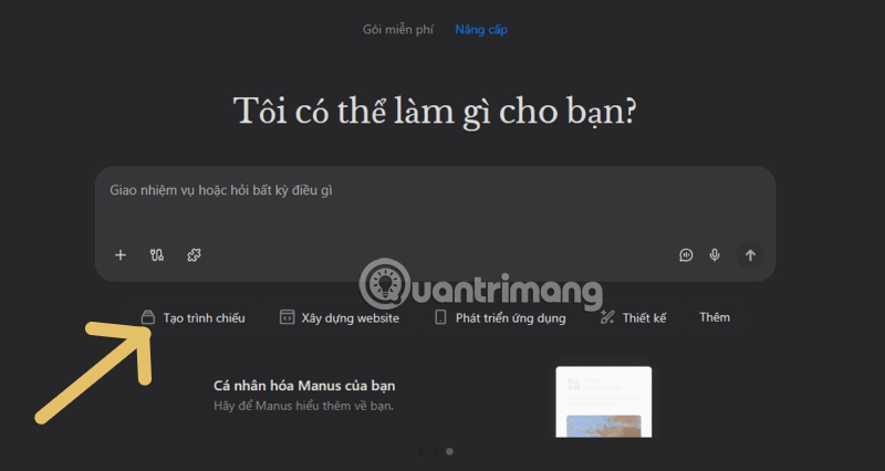 tao slide AI Manus