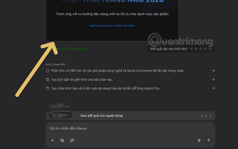 tao slide AI Manus