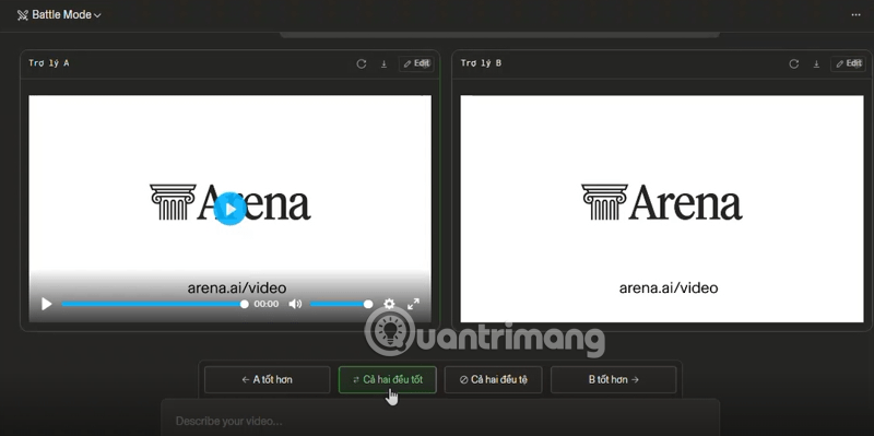 arena ai video