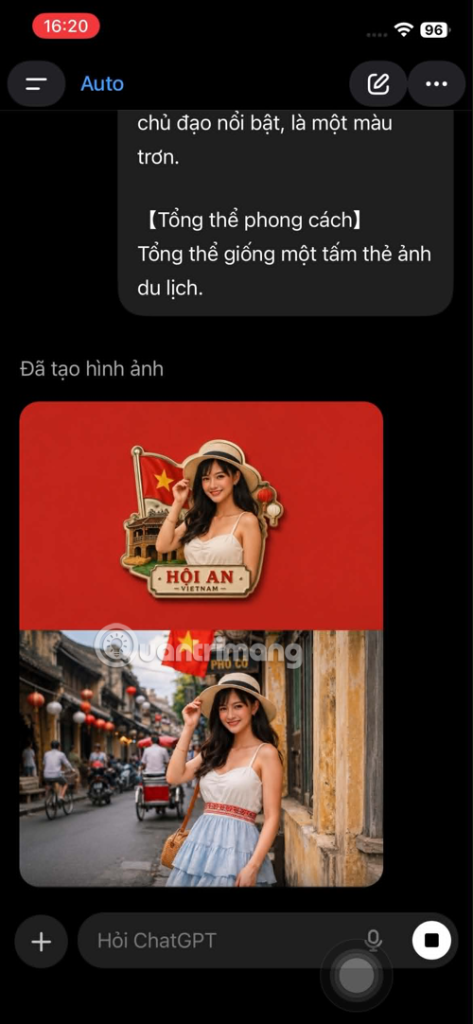 tạo ảnh magnet du lịch