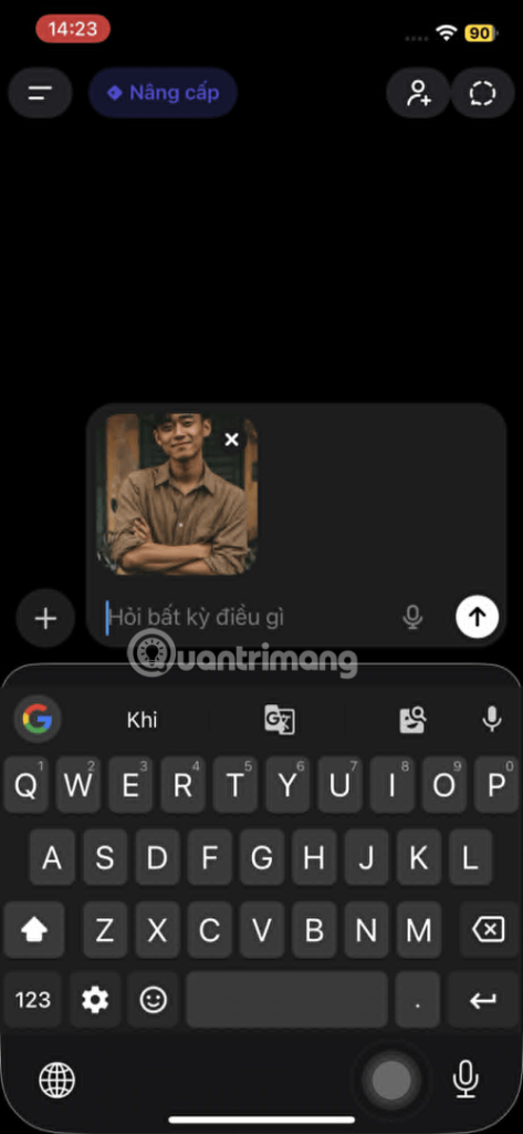 tạo ảnh poster livestream AI