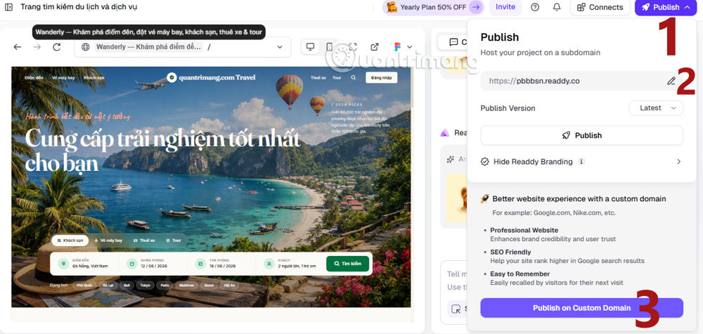 cách tạo website bằng AI 