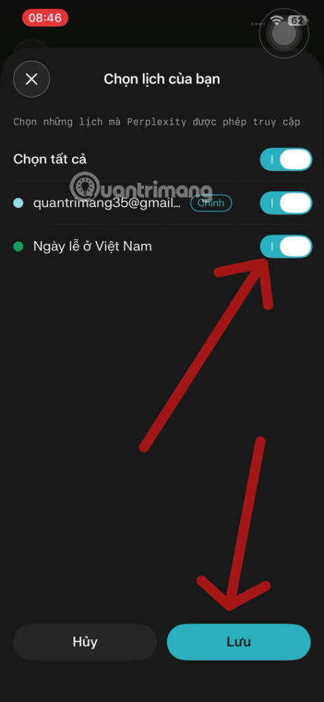 thêm lịch ngày lễ Việt Nam Perplexity