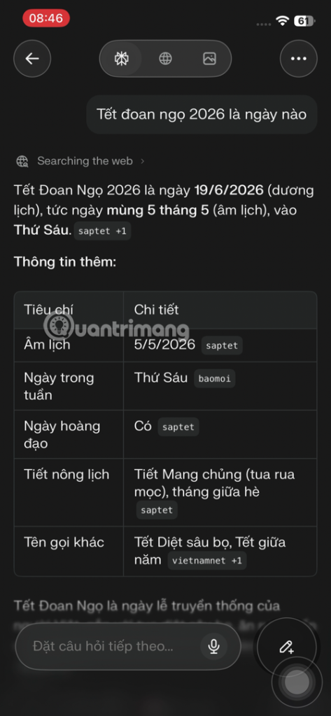 thêm lịch lễ Việt Nam Perplexity