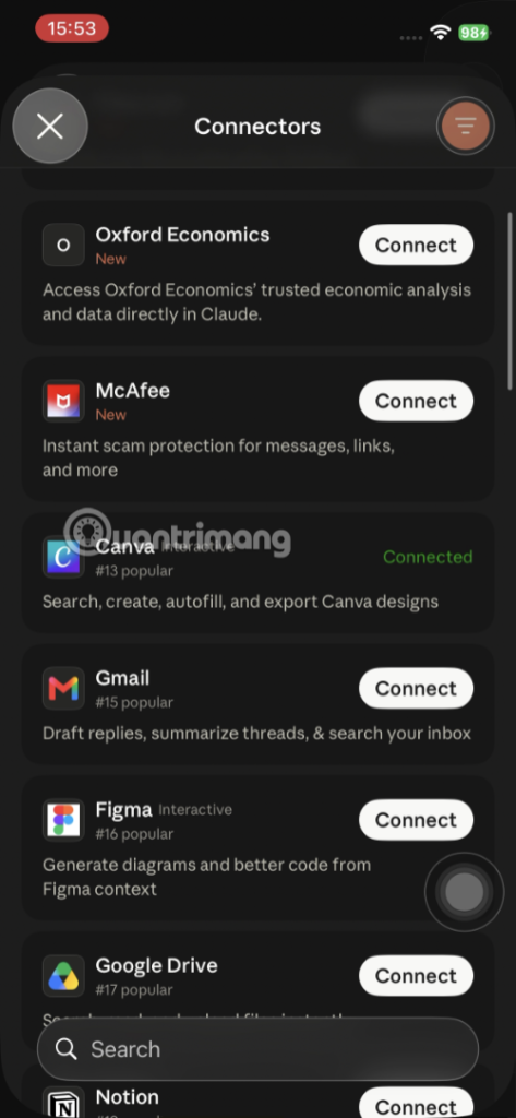 canva trên claude