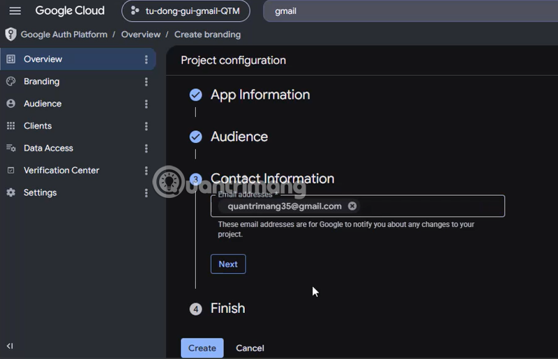 cách dùng gmail api trong n8n