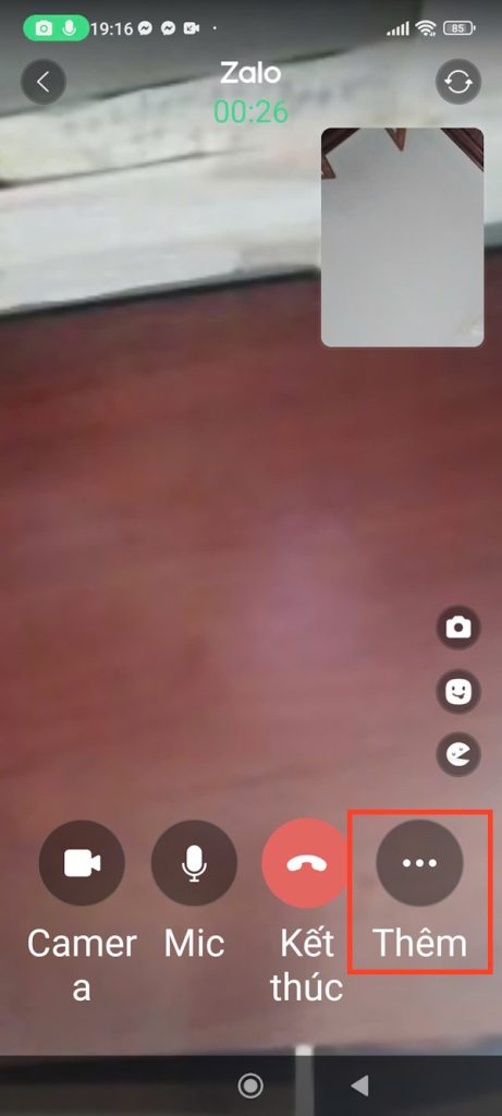Gọi video trên Zalo