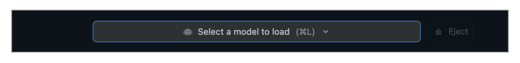 Nhanh chóng mở trình load mô hình bằng Cmd + L trên macOS hoặc Ctrl + L trên Windows/Linux