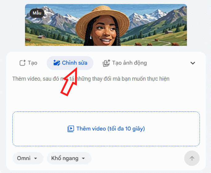 Chỉnh sửa video trên Google Vids