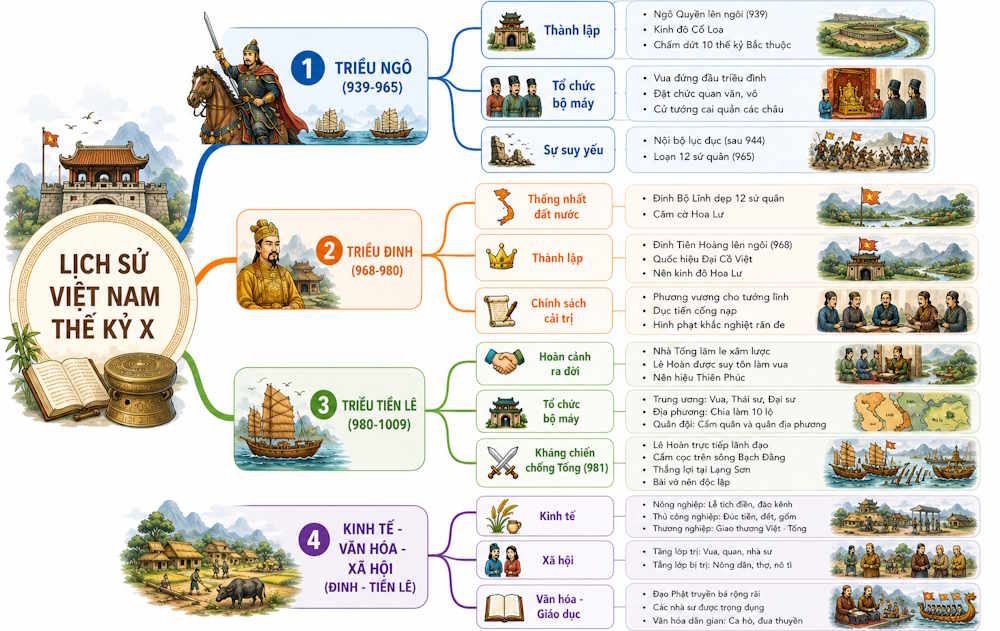 Infographic tạo từ sơ đồ tư duy
