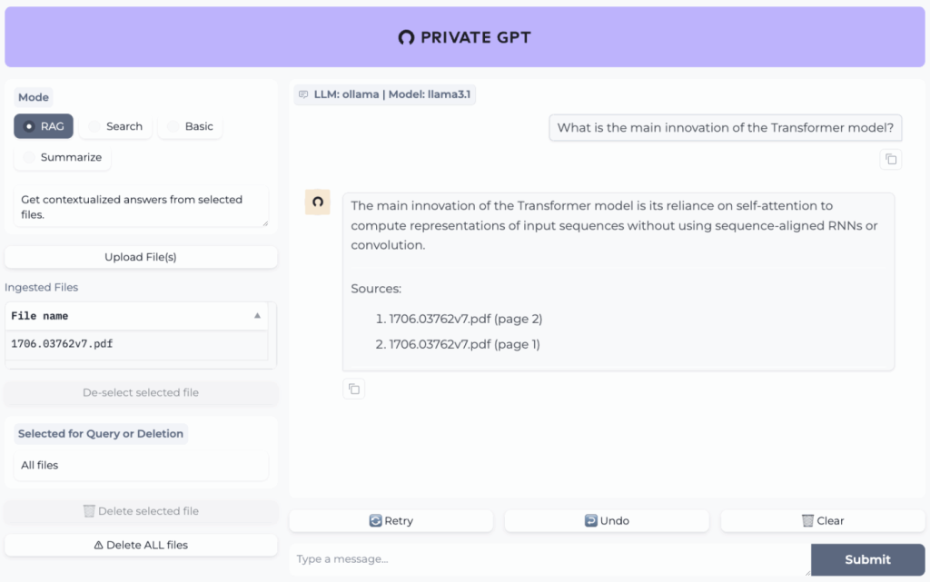 PrivateGPT