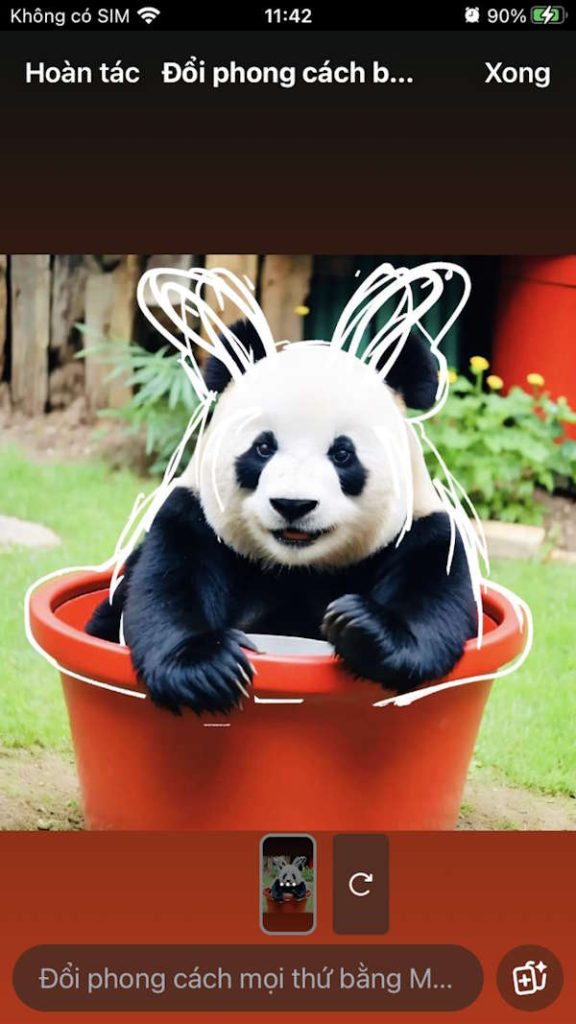 Đổi phong cách cho ảnh