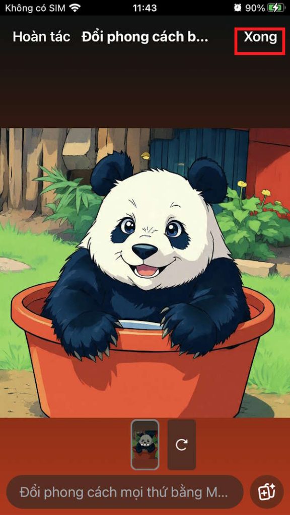 Ảnh mới tạo trên Story Instagram