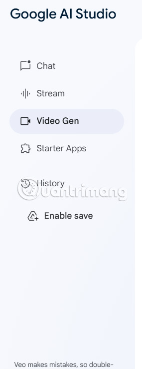 Chọn Video Gen 