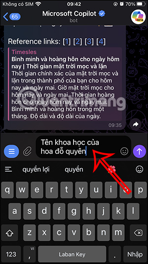 Thông tin cho chủ đề 